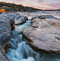 Rushing Waters at Pedernales Falls State Park - Texas Hill Country